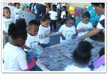 Children Participating in Activity Outside